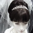 Fancy Wedding Silver Regal;Elegance Headpiece;Fashion Dancer Opera Tiara;Bridal imperial#2422