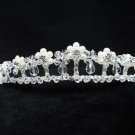 Fancy Wedding Silver Regal;Elegance Headpiece;Fashion Dancer Opera Tiara;Bridal imperial#2423