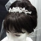 Fancy Wedding Silver Regal;Elegance Headpiece;Fashion Dancer Opera Tiara;Bridal imperial#2472