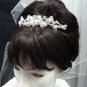 Fancy Wedding Silver Regal;Elegance Headpiece;Fashion Dancer Opera Tiara;Bridal imperial#2472