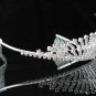 Elegance Wedding Silver Regal ;Gorgeous Headpiece;Fashion Dancer Opera Tiara;Bridal imperial#66