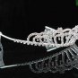 Elegance Wedding Silver Regal ;Gorgeous Headpiece;Fashion Dancer Opera Tiara;Bridal imperial#658