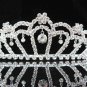 Elegance Wedding Silver Regal ;Gorgeous Headpiece;Fashion Dancer Opera Tiara;Bridal imperial#658