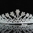 Elegance Wedding Silver Regal ;Gorgeous Headpiece;Fashion Dancer Opera Tiara;Bridal imperial#2581