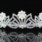 Gorgeous Headpiece;Elegance Wedding Silver Regal ;Fashion Dancer Opera Tiara;Bridal imperial#1547