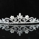 Fashion Dancer Opera Tiara;Gorgeous Headpiece;Elegance Wedding Silver Regal ;Bridal imperial#6812