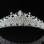 Gorgeous Headpiece;Fashion Dancer Opera Tiara;Elegance Wedding Silver Regal ;Bridal imperial#542