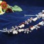 Twin Layer Bridal Headband;Fashion Dancer Opera Tiara;Elegance Wedding Silver Regal#4054R