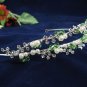 Twin Layer Bridal Headband;Fashion Dancer Opera Tiara;Elegance Wedding Silver Regal#4054gr