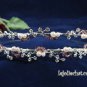 Twin Layer Bridal Headband;Fashion Dancer Opera Tiara;Elegance Wedding Silver Regal#4054pu