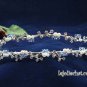 Twin Layer Bridal Headband;Fashion Dancer Opera Tiara;Elegance Wedding Silver Regal#4054s