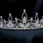 Bridesmaid Bridal Headpiece;Fashion Dancer Opera Tiara;Elegance Wedding Silver Regal#176