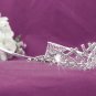 Bridal imperial;Gorgeous Headpiece;Fashion Dancer Opera Tiara;Elegance Wedding Silver Regal#526