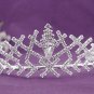 Bridal imperial;Gorgeous Headpiece;Fashion Dancer Opera Tiara;Elegance Wedding Silver Regal#526