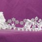 Bridal imperial;Gorgeous Headpiece;Fashion Dancer Opera Tiara;Elegance Wedding Silver Regal#702
