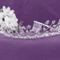 Bridal imperial;Gorgeous Headpiece;Fashion Dancer Opera Tiara;Elegance Wedding Silver Regal#1281