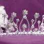 Bridal imperial;Gorgeous Headpiece;Fashion Dancer Opera Tiara;Elegance Wedding Silver Regal#1281