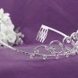 Bridal imperial;Gorgeous Headpiece;Fashion Dancer Opera Tiara;Elegance Wedding Silver Regal#1316