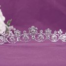 Bridal imperial;Gorgeous Headpiece;Fashion Dancer Opera Tiara;Elegance Wedding Silver Regal#1349