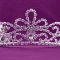 Gorgeous Headpiece;Bridal imperial;Fashion Dancer Opera Tiara;Elegance Wedding Silver Regal#9313