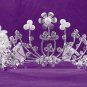 Elegance Wedding Silver Regal;Fashion Dancer Opera Tiara;Fancy Headpiece;Bridal imperial#4650