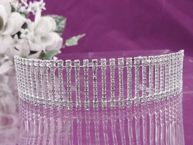 Elegance Wedding Silver Regal;Fashion Dancer Opera Tiara;Fancy Headpiece;Bridal imperial#230