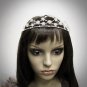 Silver Elegance Wedding Regal;Fashion Dancer Opera Tiara;Fancy Headpiece;Bridal imperial#784