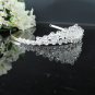 Fashion Dancer Opera Tiara;Silver Elegance Wedding Regal;Fancy Headpiece;Bridal imperial#294