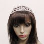 Fancy Headpiece;Fashion Dancer Opera Tiara;Silver Elegance Wedding Regal;Bridal imperial#519