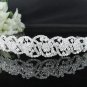 Fancy Headband;Bridal imperial;Fashion Dancer Opera Tiara;Silver Elegance Wedding Regal#2673