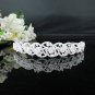 Fancy Headband;Bridal imperial;Fashion Dancer Opera Tiara;Silver Elegance Wedding Regal#2673