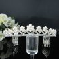 Fancy Headpiece;Bridal imperial;Fashion Dancer Opera Tiara;Silver Elegance Wedding Regal#1025