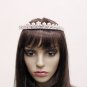 Fancy Headpiece;Bridal imperial;Fashion Dancer Opera Tiara;Silver Elegance Wedding Regal#1025