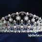 Fancy Headpiece;Bridal imperial;Fashion Dancer Opera Tiara;Silver Elegance Wedding Regal#4641