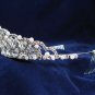 Fancy Headpiece;Bridal imperial;Fashion Dancer Opera Tiara;Silver Elegance Wedding Regal#4641