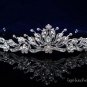 Fancy Headpiece;Bridal imperial;Fashion Dancer Opera Tiara;Silver Elegance Wedding Regal#pj86