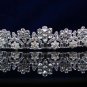 Fancy Headpiece;Bridal imperial;Fashion Dancer Opera Tiara;Silver Elegance Wedding Regal#pj38