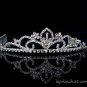 Fancy Headpiece;Bridal imperial;Fashion Dancer Opera Tiara;Silver Elegance Wedding Regal#535