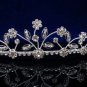 Fancy Headpiece;Bridal imperial;Fashion Dancer Opera Tiara;Silver Elegance Wedding Regal#696