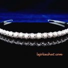 Fancy Headband;Bridal imperial;Fashion Dancer Opera Tiara;Silver Elegance Wedding Regal#3352