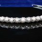 Fancy Headband;Bridal imperial;Fashion Dancer Opera Tiara;Silver Elegance Wedding Regal#3352