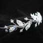 Fancy Headband;Bridal imperial;Fashion Dancer Opera Tiara;Silver Elegance Wedding Regal#3788b