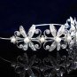 Fancy Headband;Bridal imperial;Fashion Dancer Opera Tiara;Silver Elegance Wedding Regal#4346S