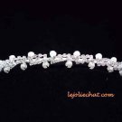 Fashion Dancer Opera Tiara;Fancy Headpiece;Bridal imperial;Silver Elegance Wedding Regal#7041