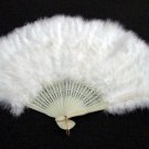 Coquet Rooster Peacock eye marabou feather Fan;Bridal Party Chandelier Fluffy Fan;ncer #10