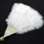 Coquet Rooster Peacock eye marabou feather Fan;Bridal Party Chandelier Fluffy Fan;ncer #10