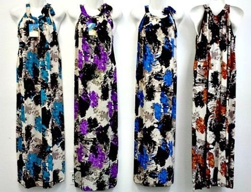 Women plus size blue purple sundresses size 2XL FREE SHIPPING