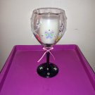 Wine Glass Candle Holder