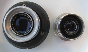 2 Vintage Schneider-Kreuznach Componar Photo Darkroom Lenses in Great Condition