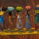 Original Vintage Brazilian Vitalino Ceramics Peasants by Paulo Rodrigues